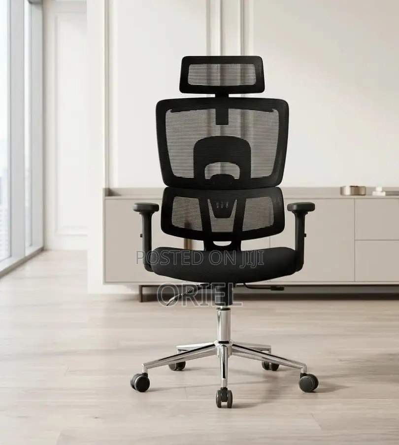 Office Chair : Modern Swivel Orthopedic Mesh Seat