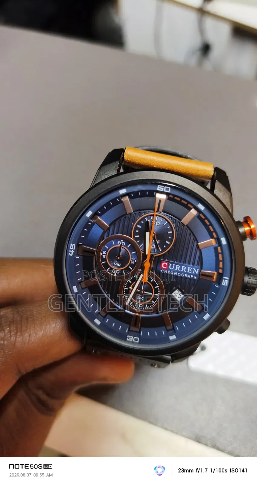 Curren 8291 Men's Watch – Luxury Quartz Timepiece