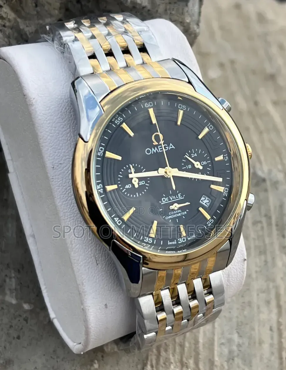 Omega De Ville Co Axial. Chronometer Chronograph. Water Resistant.