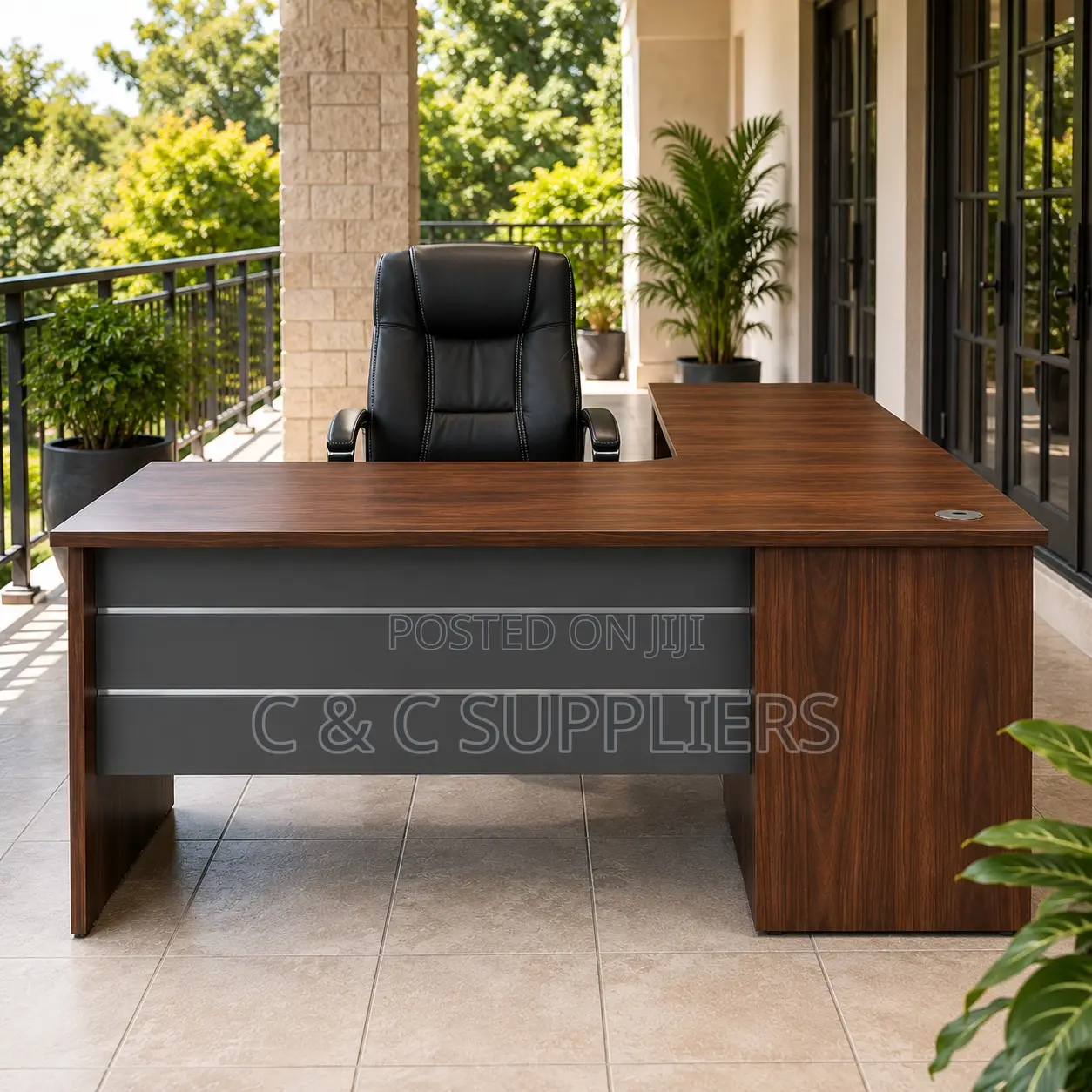 Imported L-Shaped Advanced Desk-1400mm