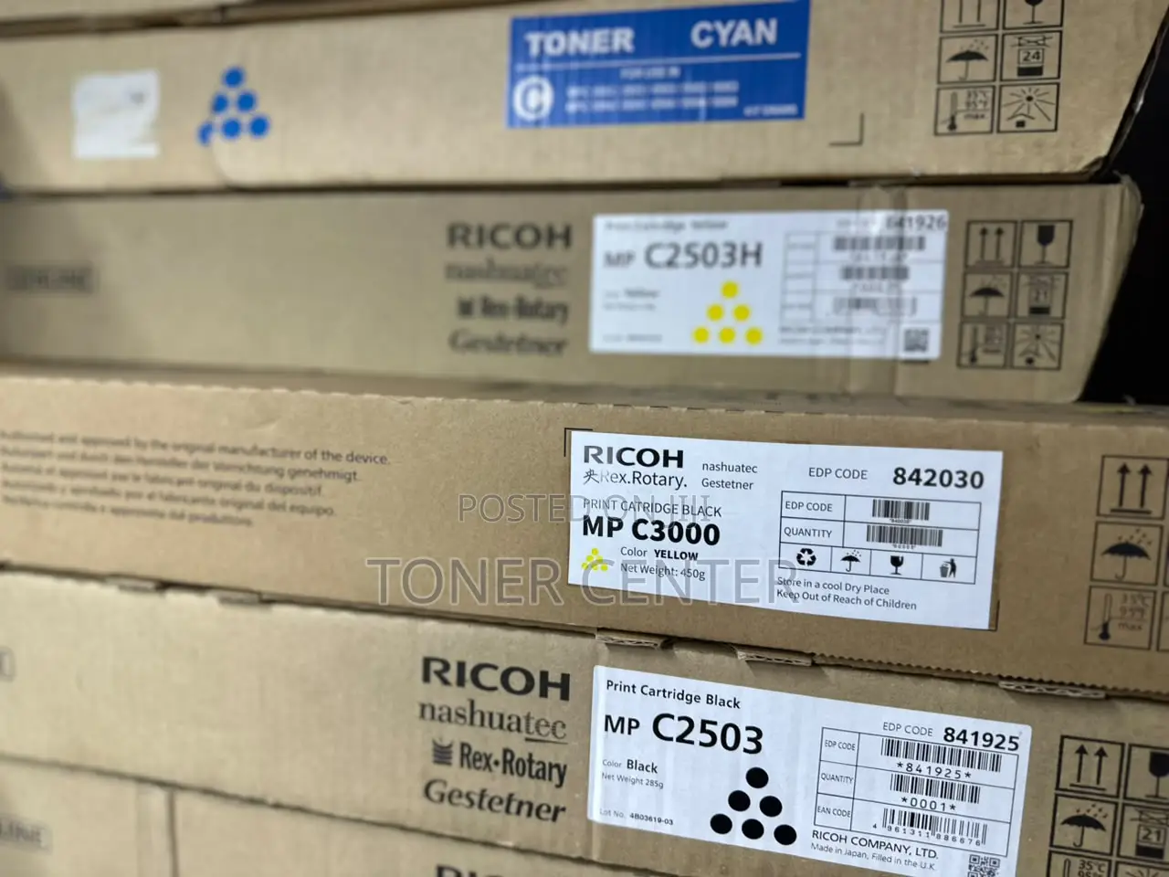 Ricoh MP C3000 Toner – Sharp Prints Consistent Performance