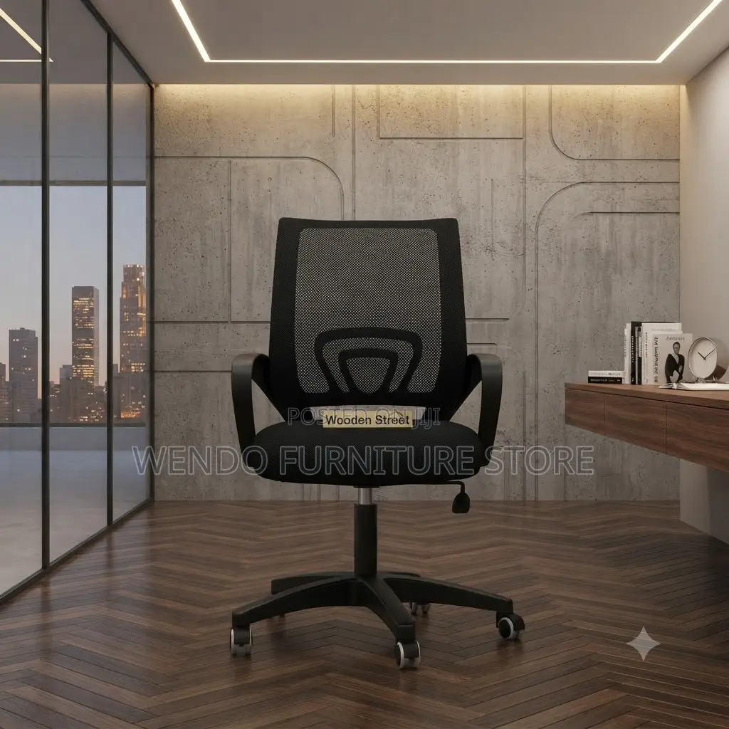 Office Chairs; Clerical Mid Back Ergonomic Fabric Seat