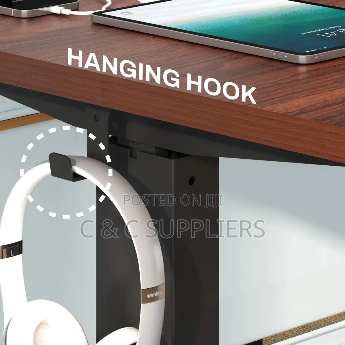 Adjustable Electric Controlled Table-120cm