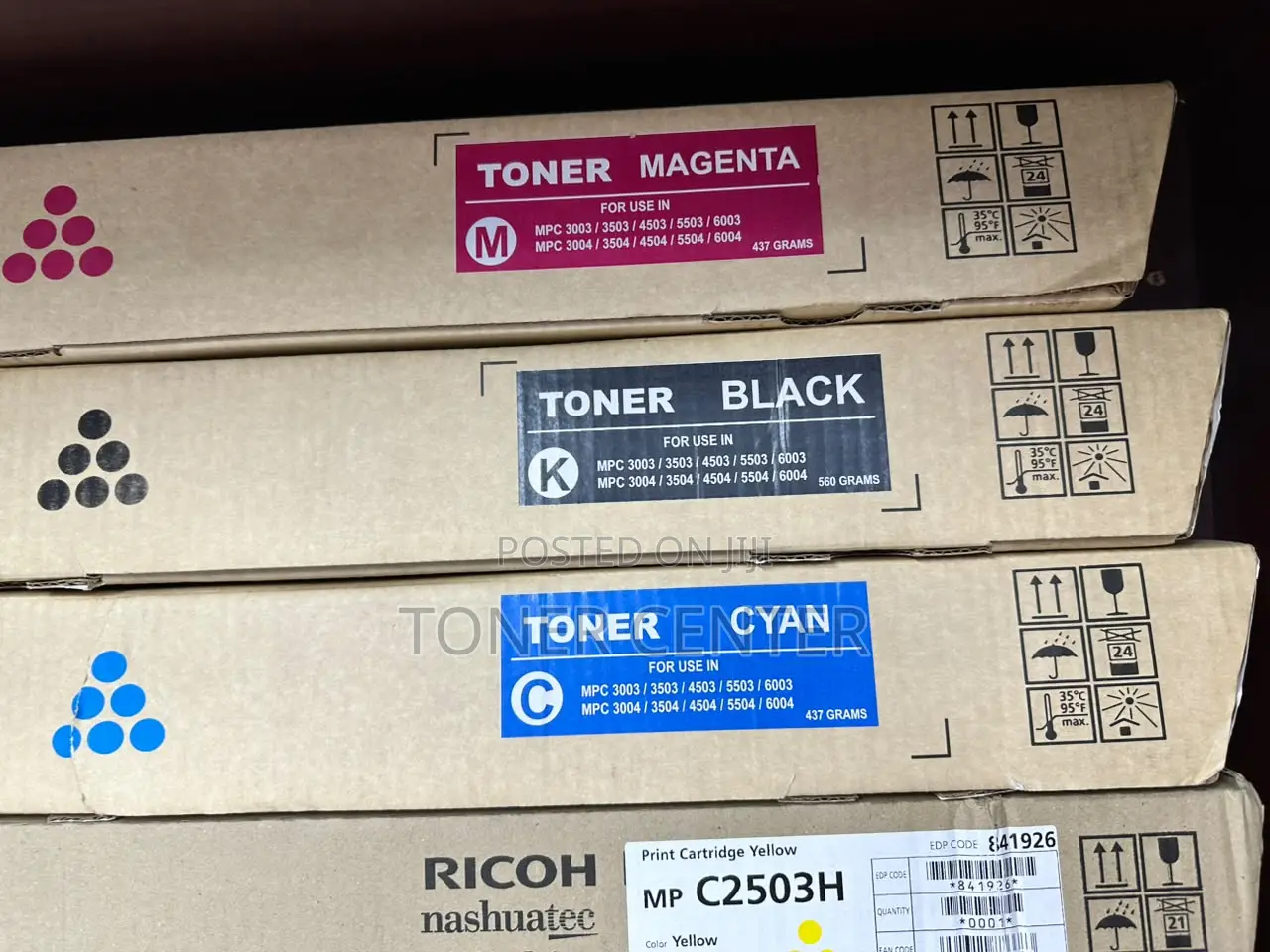 High-Quality Ricoh MP C2503 Yellow Toner