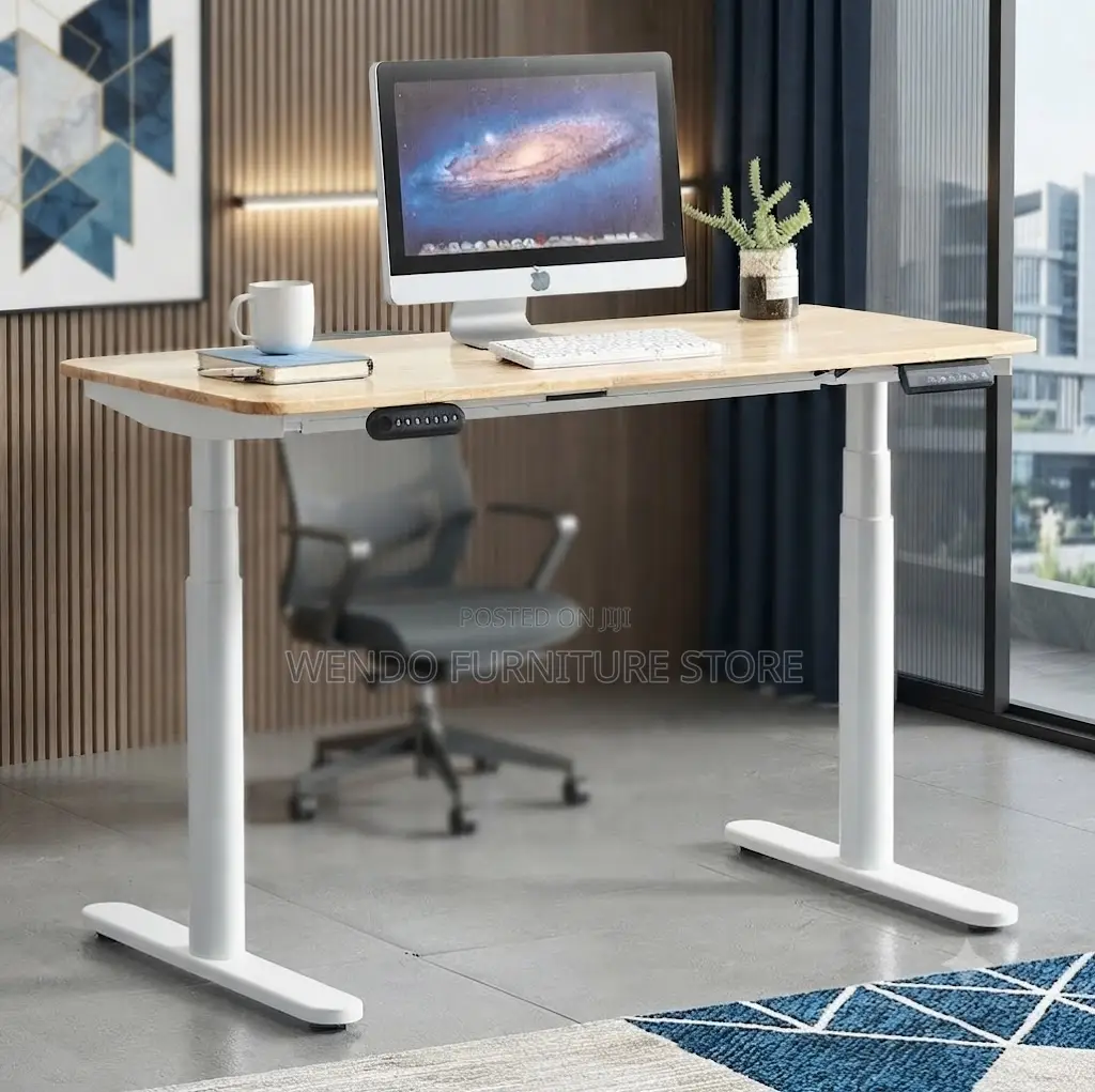 Office Desk; 1.2 Meter Electric Offices and Home Adjustable Desk