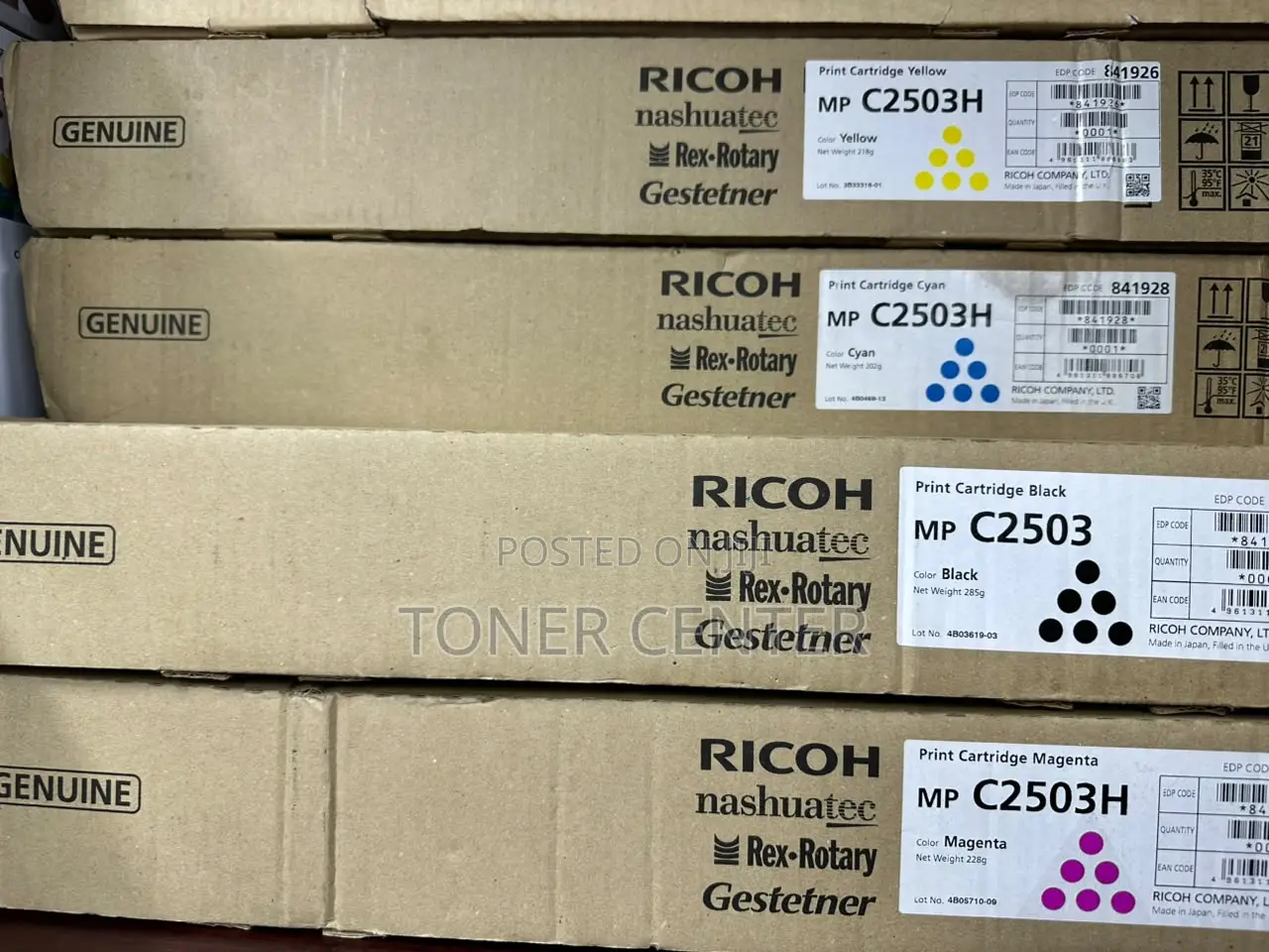 Ricoh MP C2503 Magenta Toner Cartridge for Office Business Printing