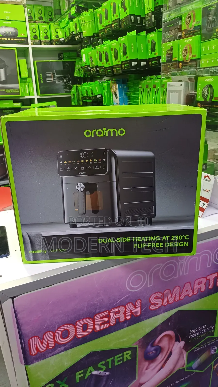 Oraimo IntelliFry 1800W Air Fryer 9L– Healthy Oil-Free Cooking