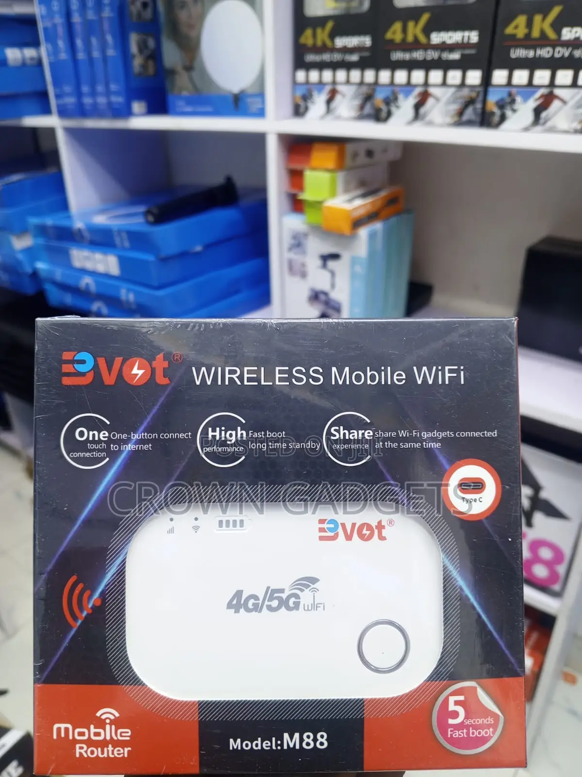BVOT M88 Mobile Hotspot for Safaricom, Airtel Telkom
