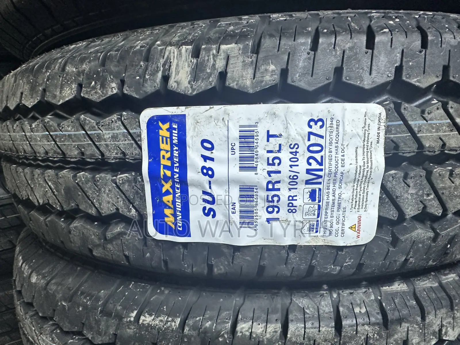 195r15 Maxtarack