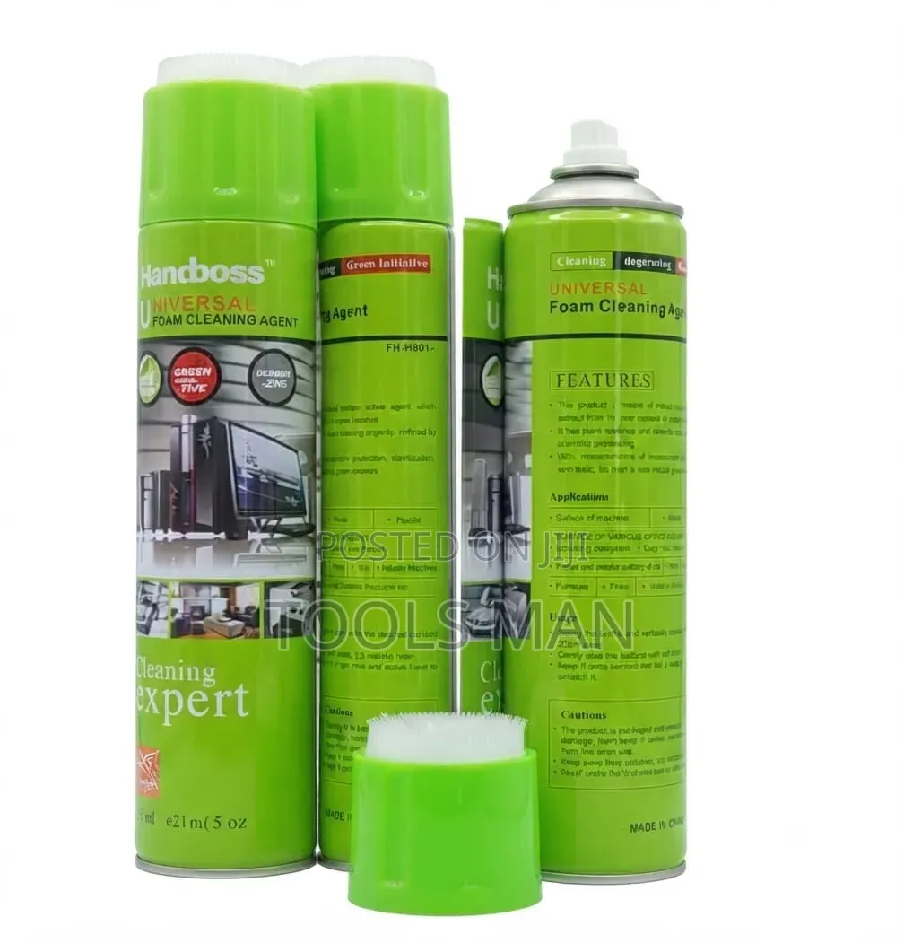 Handboss 650ml Universal Foam Cleaner.Non-toxic Cleaning Agent.