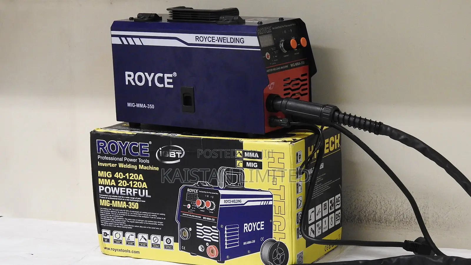 Royce MIG/MMA 350A Dual Function Inverter Welder -Mig Welder