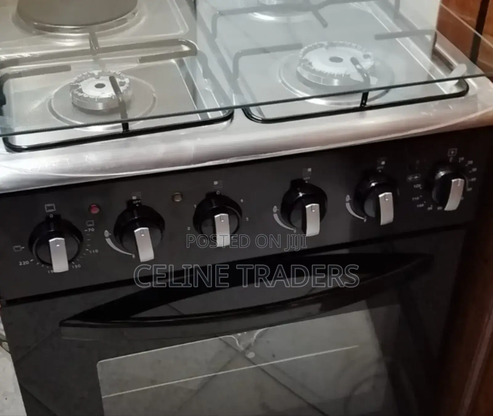 Volsmart 50x55 3+1 Gas Cooker With Oven