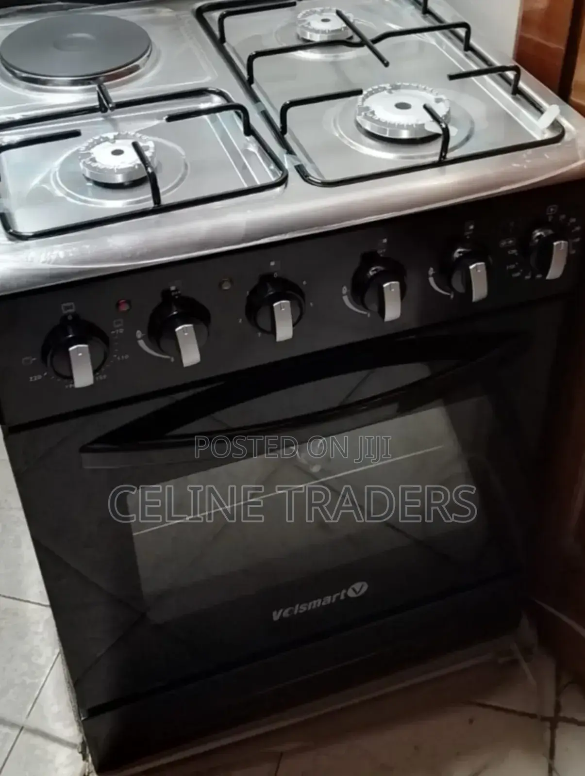 Volsmart 50x55 3+1 Gas Cooker With Oven