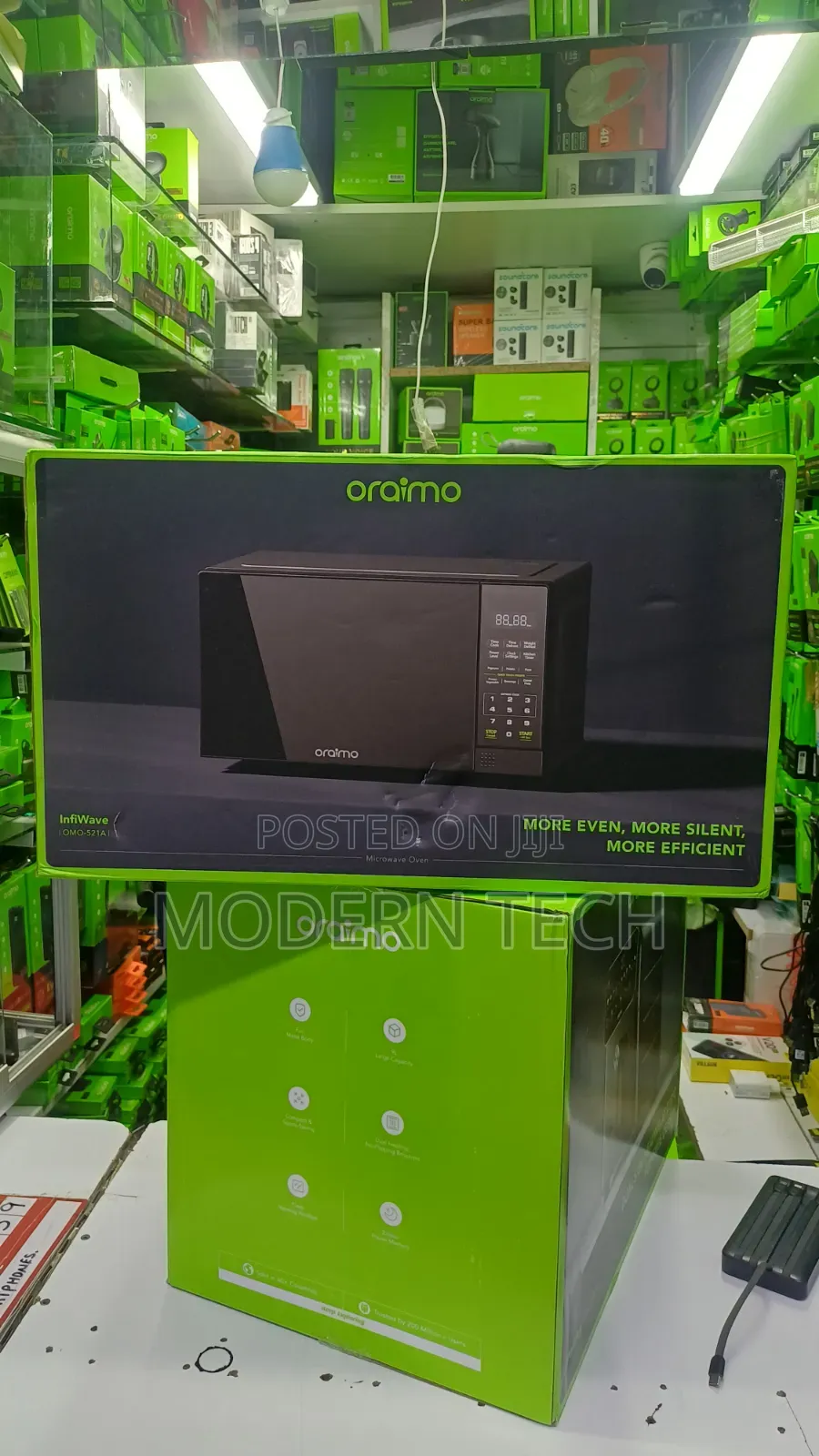 Oraimo InfiWave Lite 23L Energy Saving Touchscreen Microwave Oven