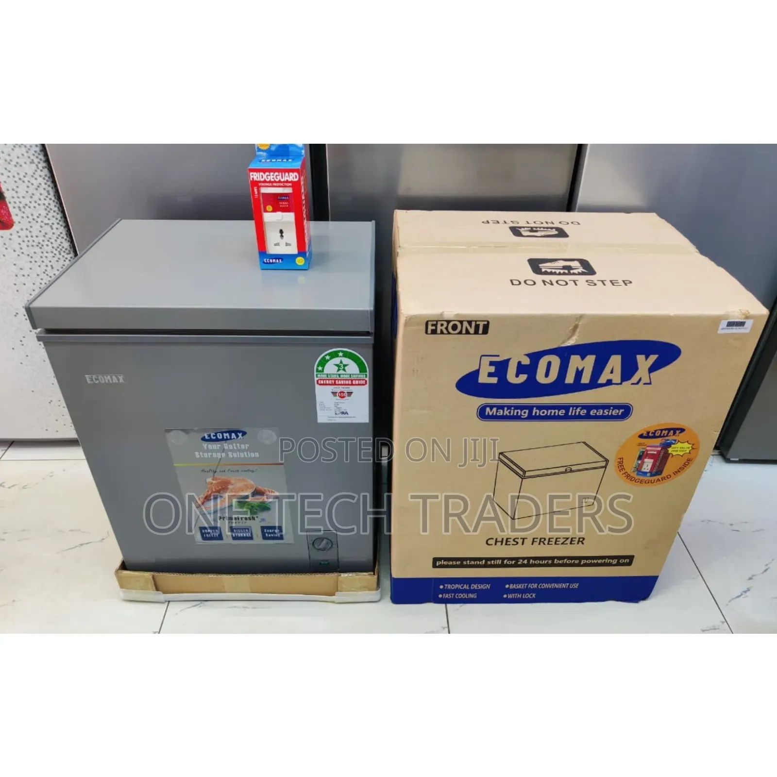 Ecomax Chest Freezer 219 Litres Plus a Free Guard