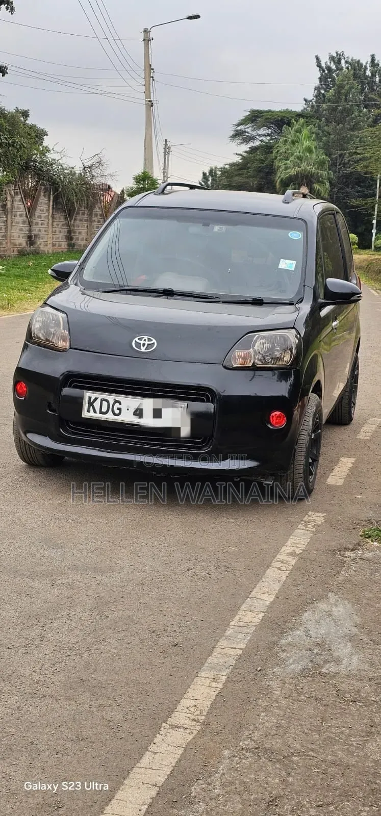 Toyota Porte 2015 Black
