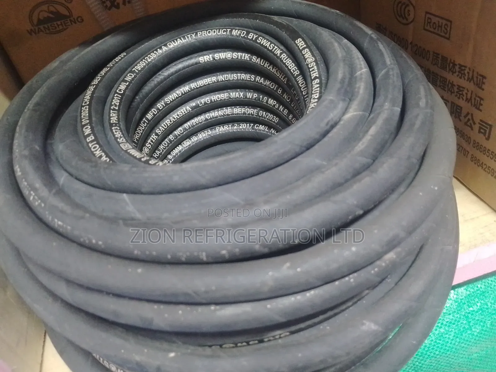 High Pressure Gas Pipe Reinforced Rubber for Sale Per Meter in Nairobi