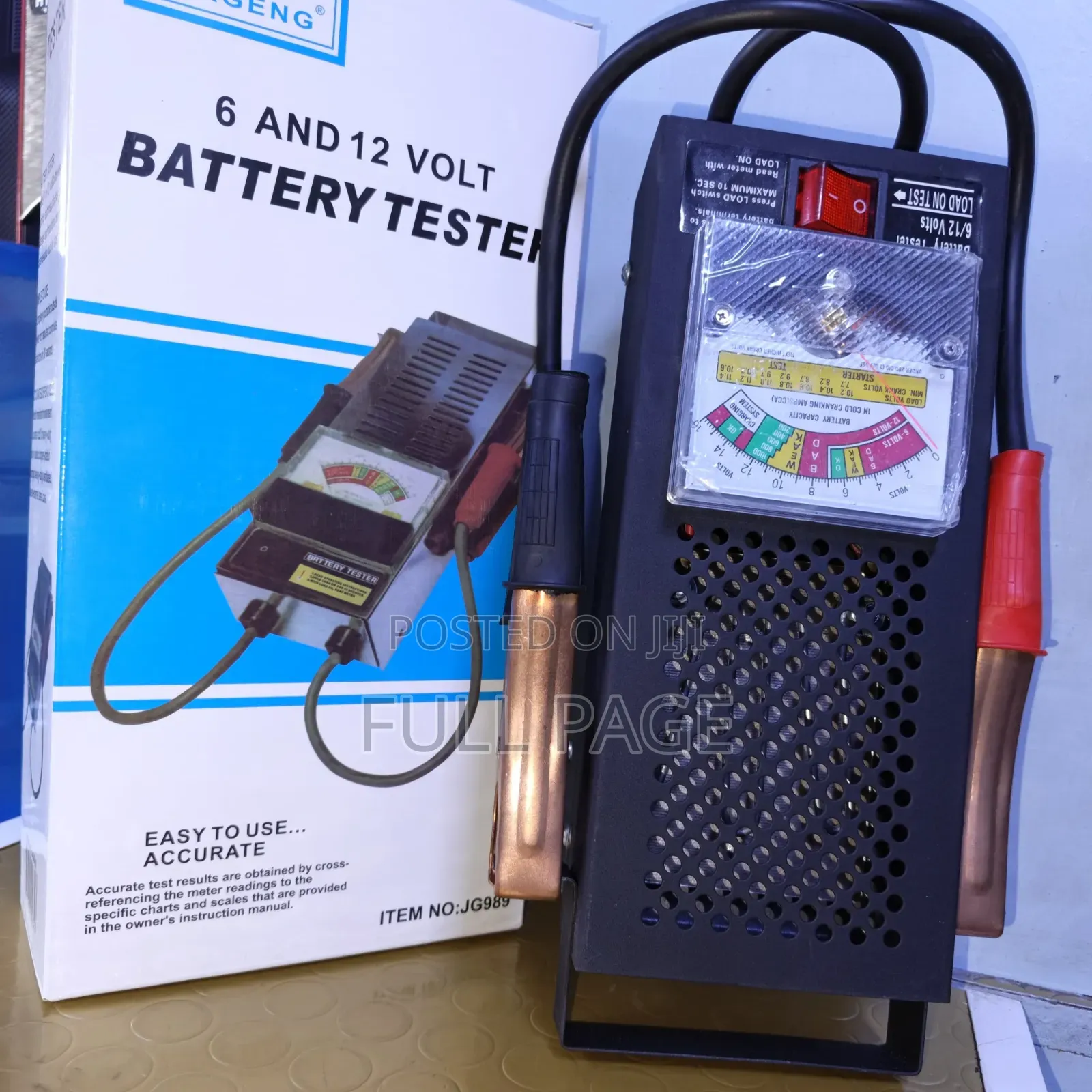 Battery Tester 6v 12v