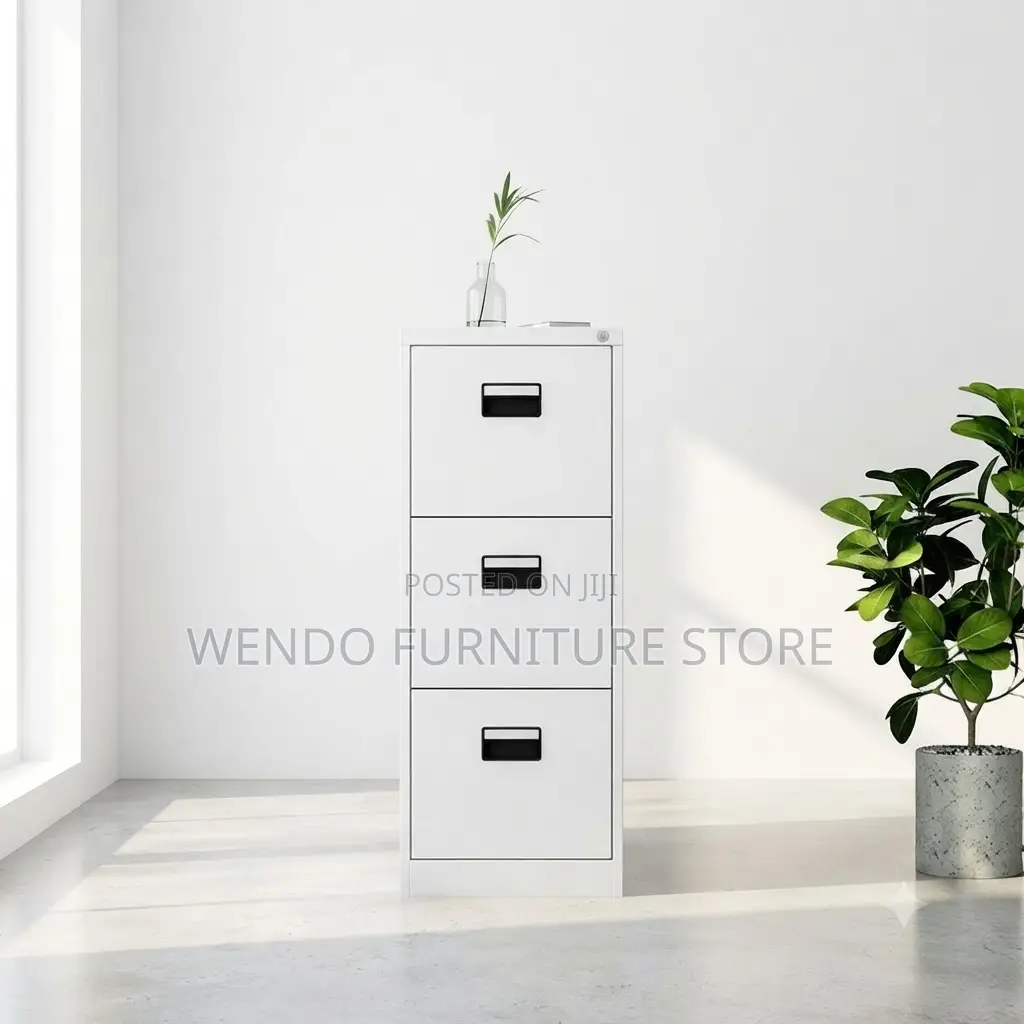 Office Cabinet; Lockable 4 Drawers Steel Cabinet