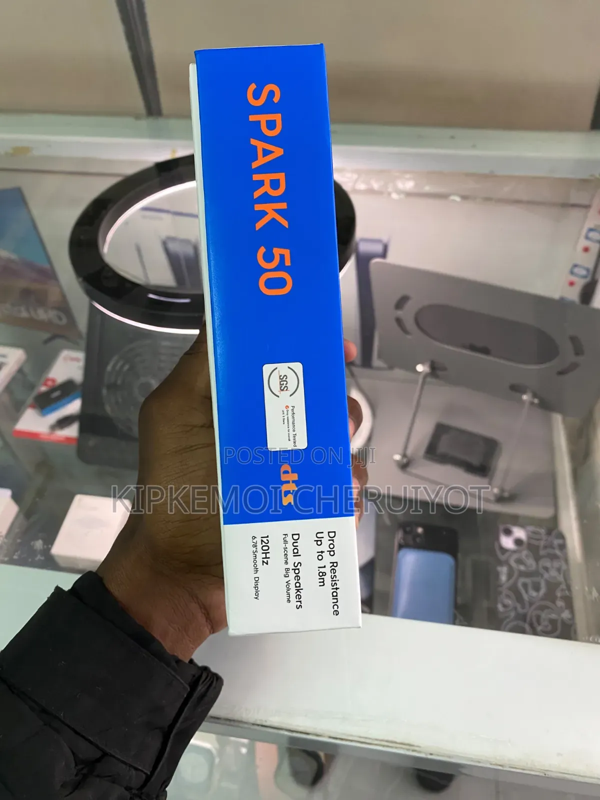 New Tecno Spark 50 128 GB Black