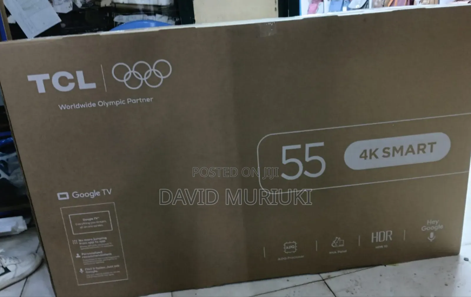 TCL 55" V6d Uhd Smart Google TV – 55v6d