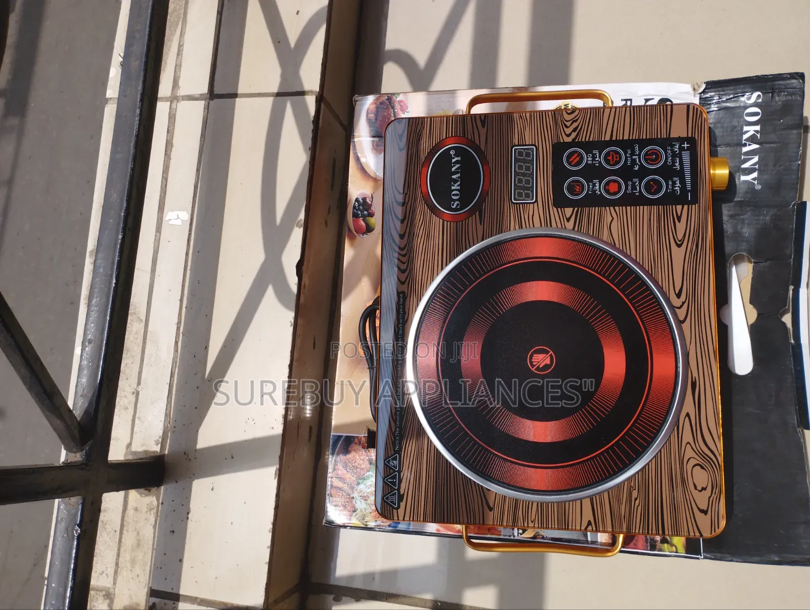 Sokany Electric Induction Cooktop Fast Heating Energy Saving Stove
