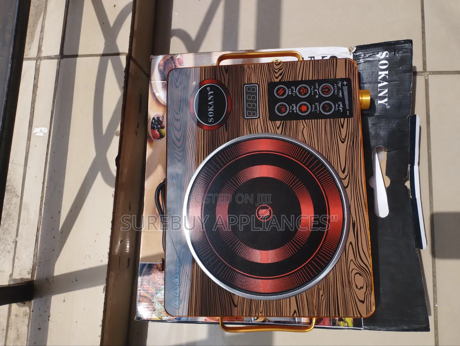 Sokany Electric Induction Cooktop Fast Heating Energy Saving Stove