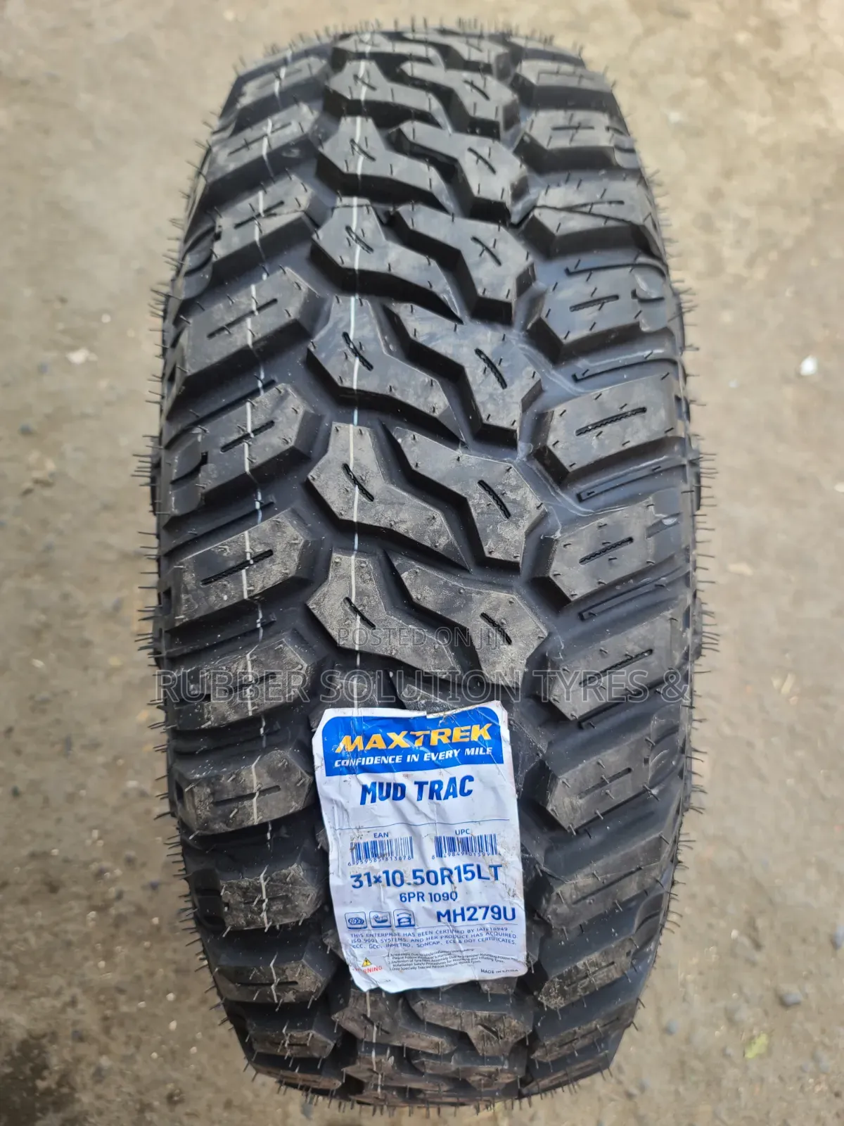 31x10.50 R15 Maxtrek Tyres L/T6pr Mud-Truc Off-Road