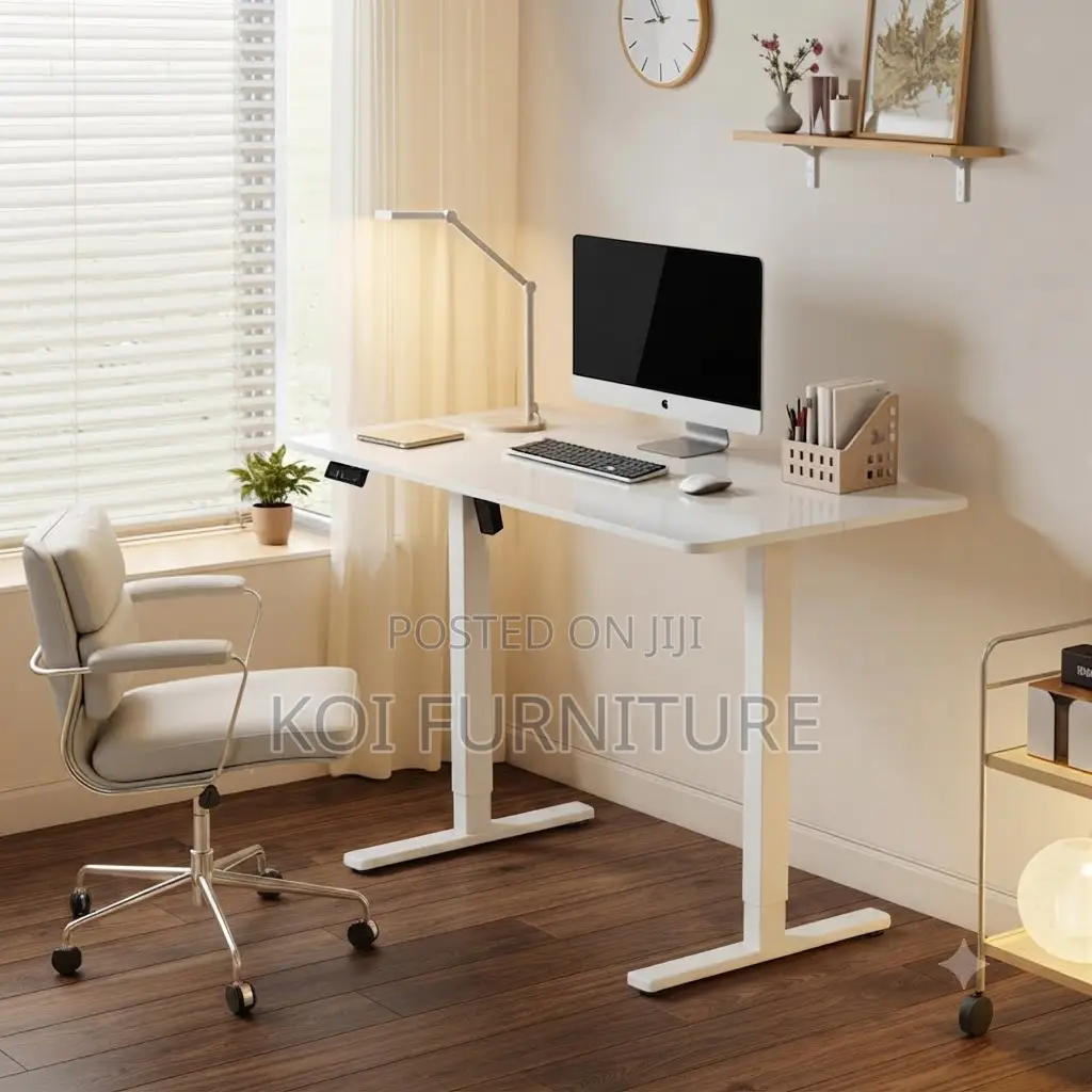 Office Desk; 1.2 Meter Adjustable Electric Bound Desk