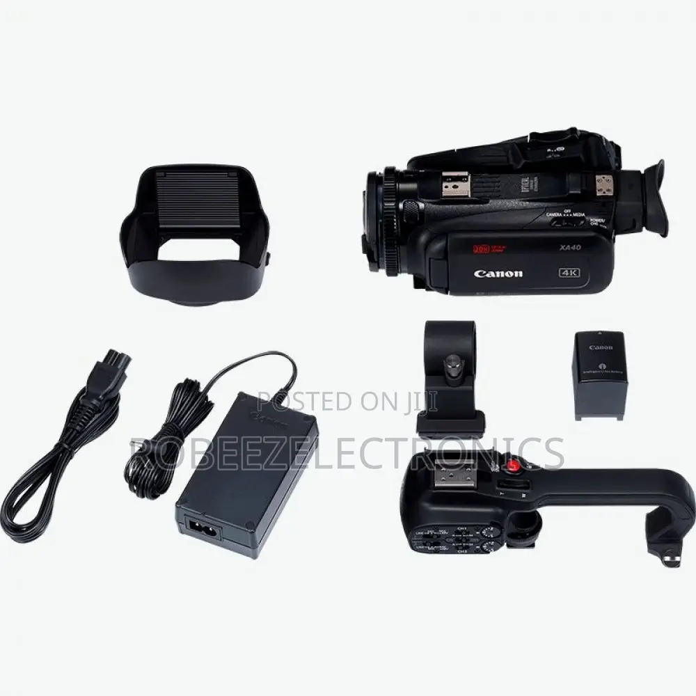 Canon XA40 UHD Professional Camcorder With 20x Optical Zoom Lens