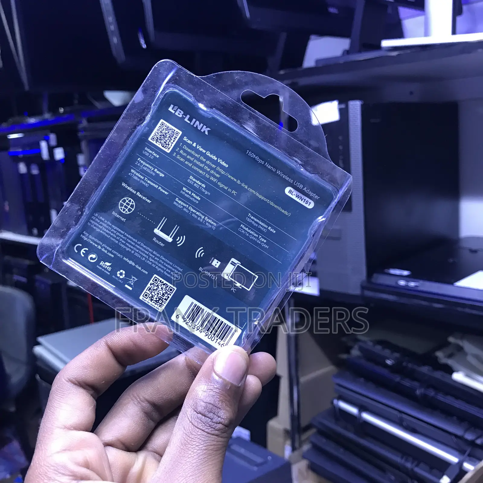 LB-Link 150M Wireless USB Adapter(Wi-Fi Dongle)
