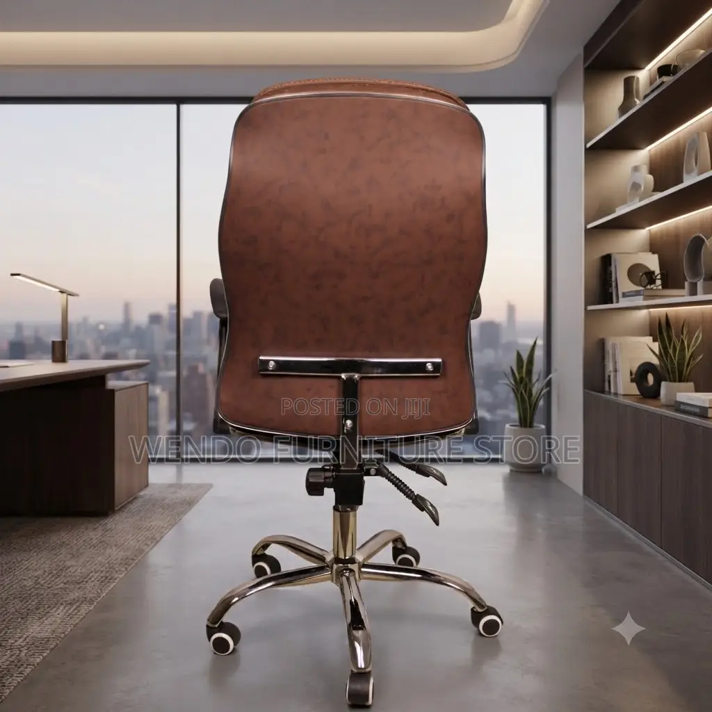 Office Chairs; Home Recliner Brown Leather Office Seat