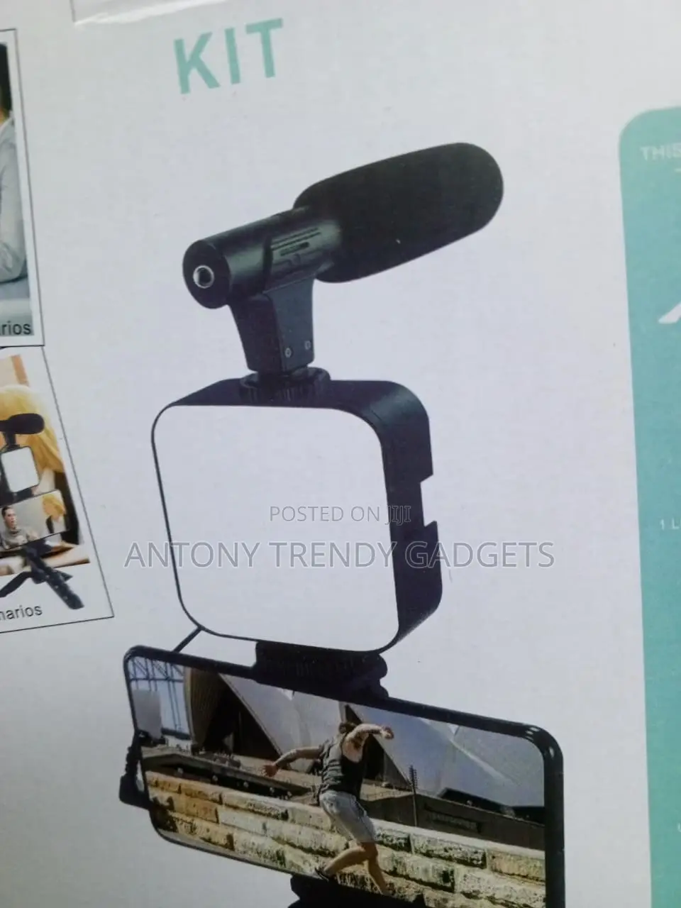 AY-49 Smartphone Video Kit With Tripod Remote Control
