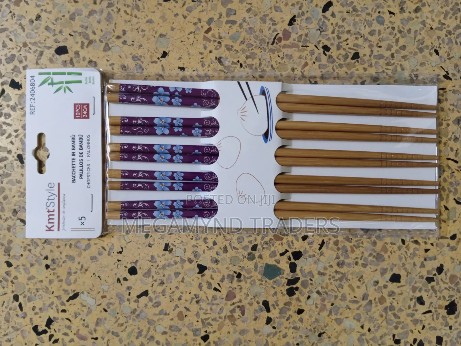 10pc Bamboo Chopsticks