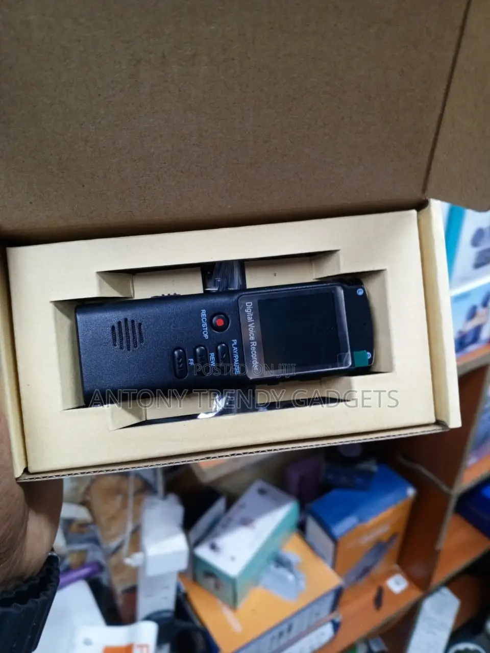 8GB Mini Digital Voice Recorder With MP3 Playback