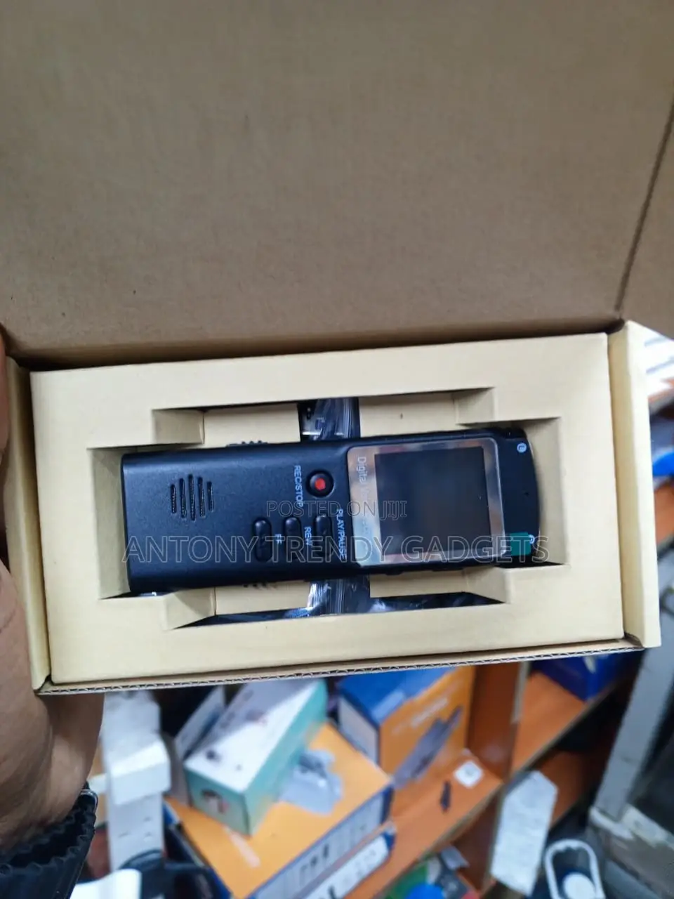 8GB Mini Digital Voice Recorder With MP3 Playback