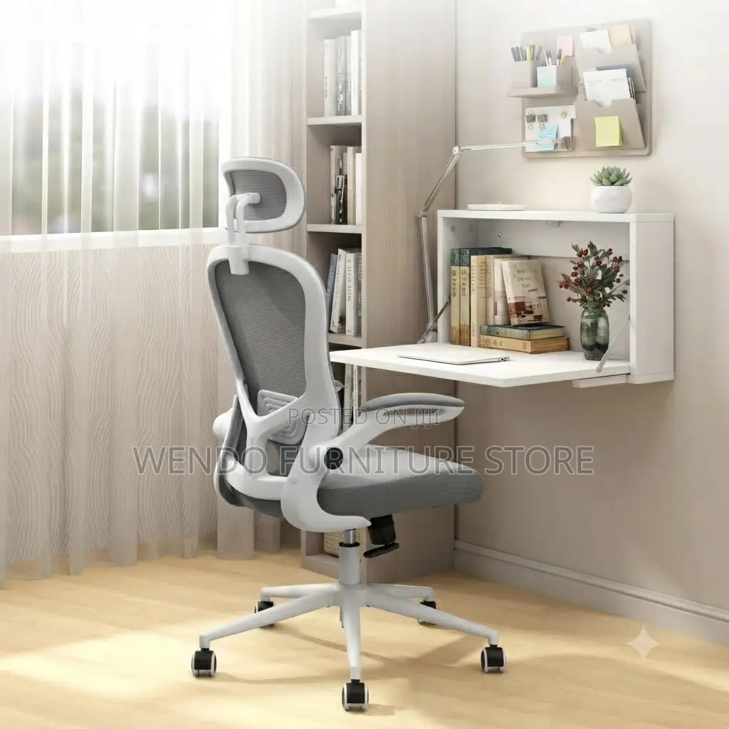 Office Chairs; Fabric Orthopedic Swivel 360 Office Seat