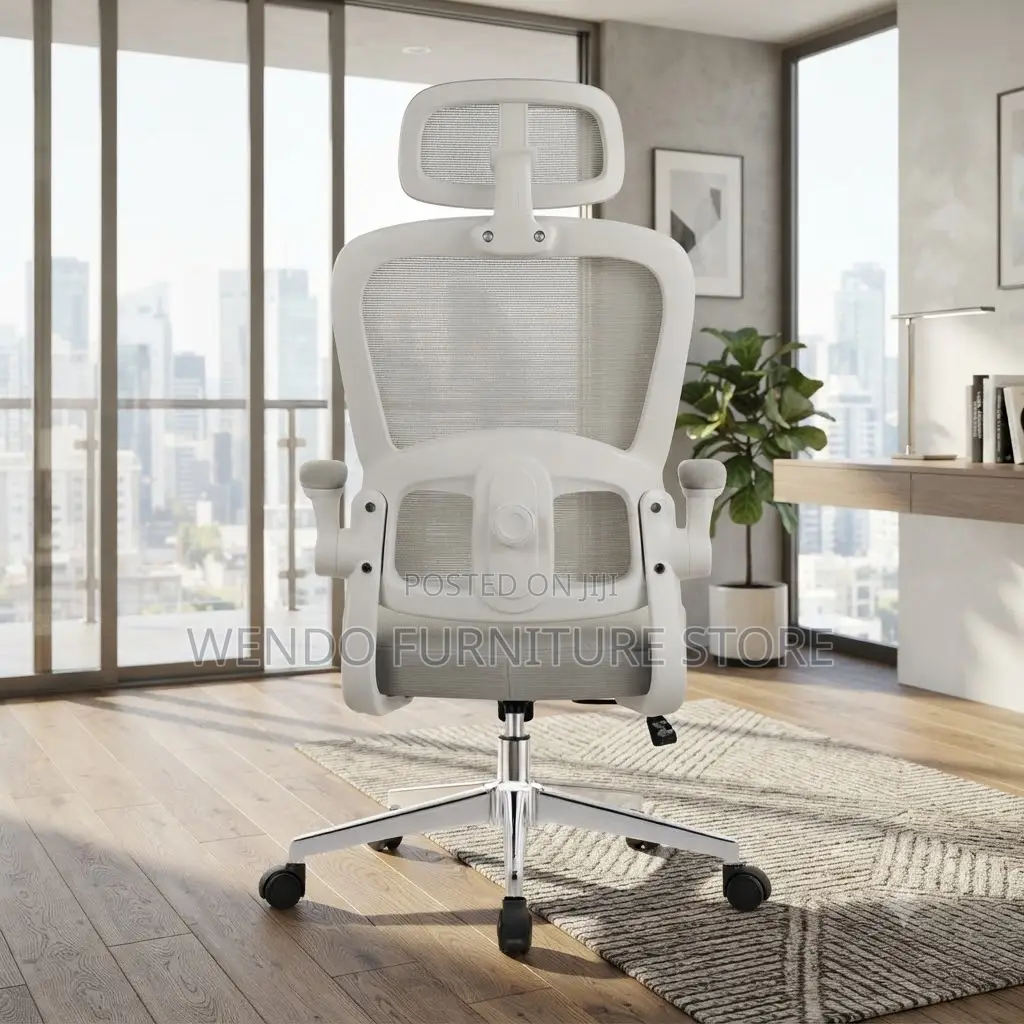 Office Chairs; Fabric Orthopedic Swivel 360 Office Seat