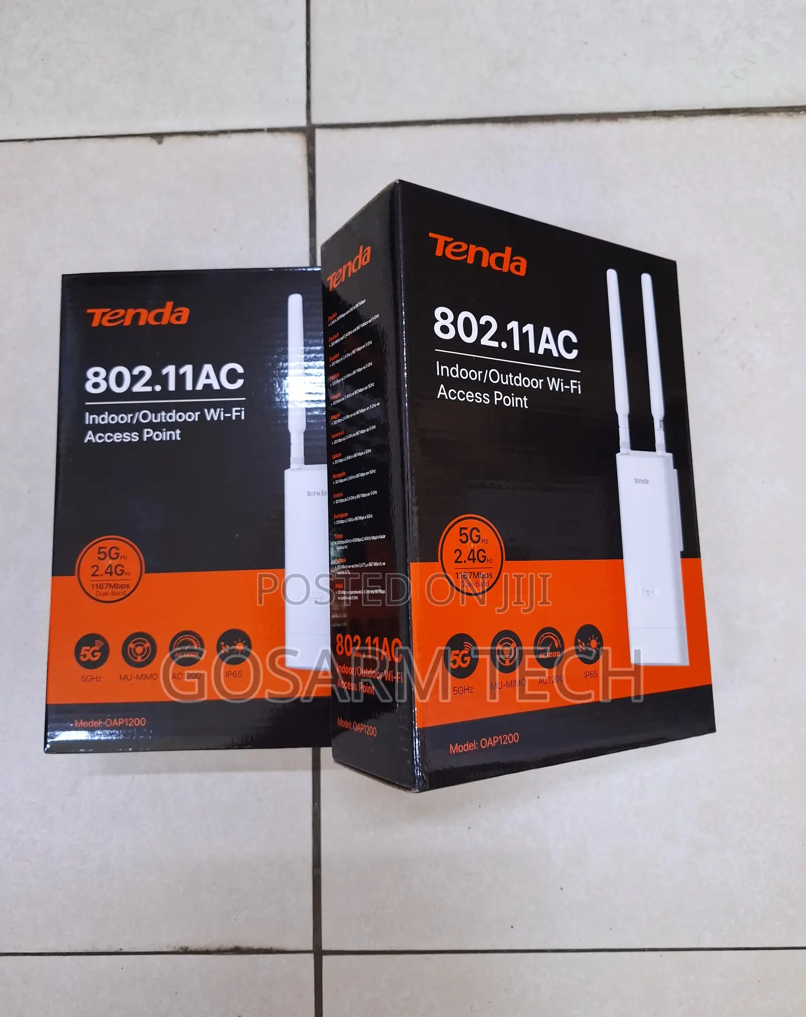 Tenda OAP1200 AC1200 Indoor Outdoor WiFi Access Point