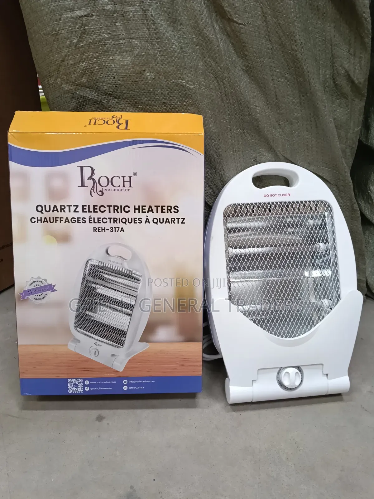 Roch Quartz Bar Room Heater (1 Year Warranty)