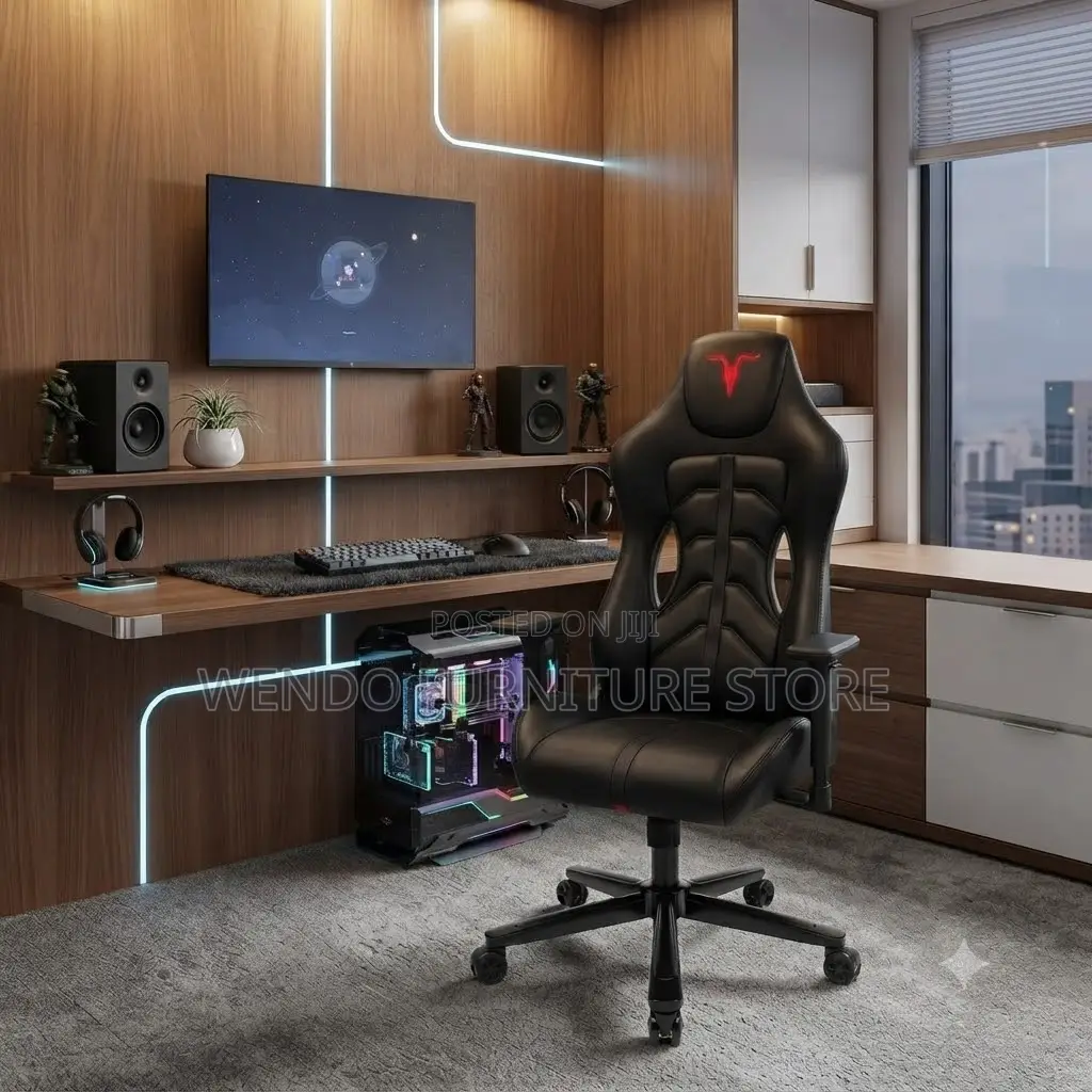 Office Chairs; Leather Studio Home Gaming Chairs