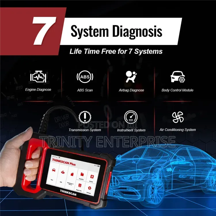 ThinkCar Thinkscan Plus S7 System Diagnostic Scan Tool All System