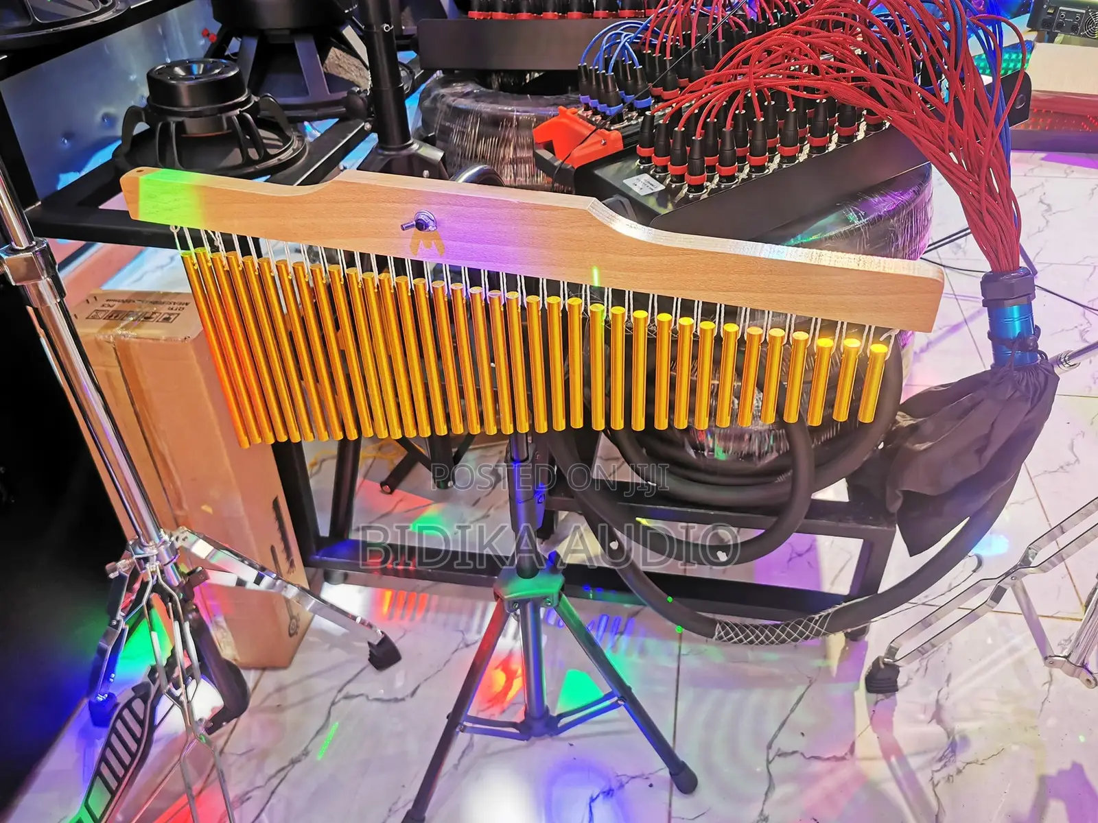 Pro 36-Bar Gold Percussion Chimes