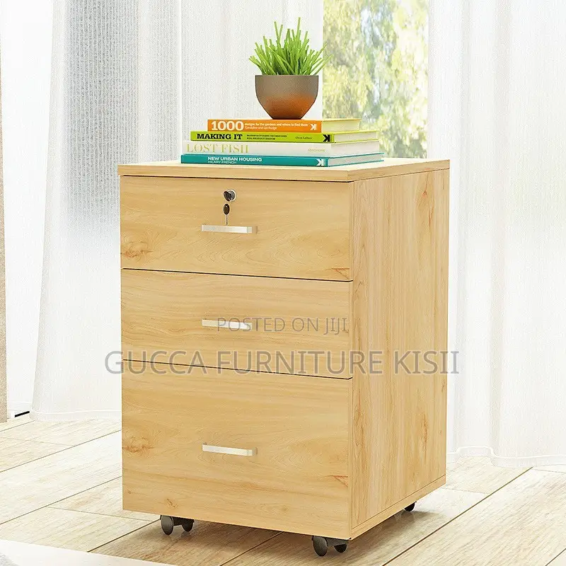 Office Cabinet; 3-Drawer Pedestal Office Cabinet