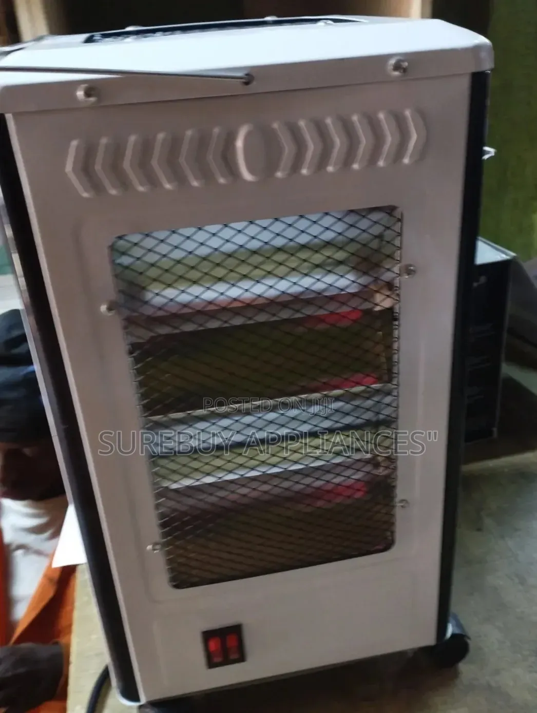 Nunix Portable 5-Sided Electric Room Heater for Home Office