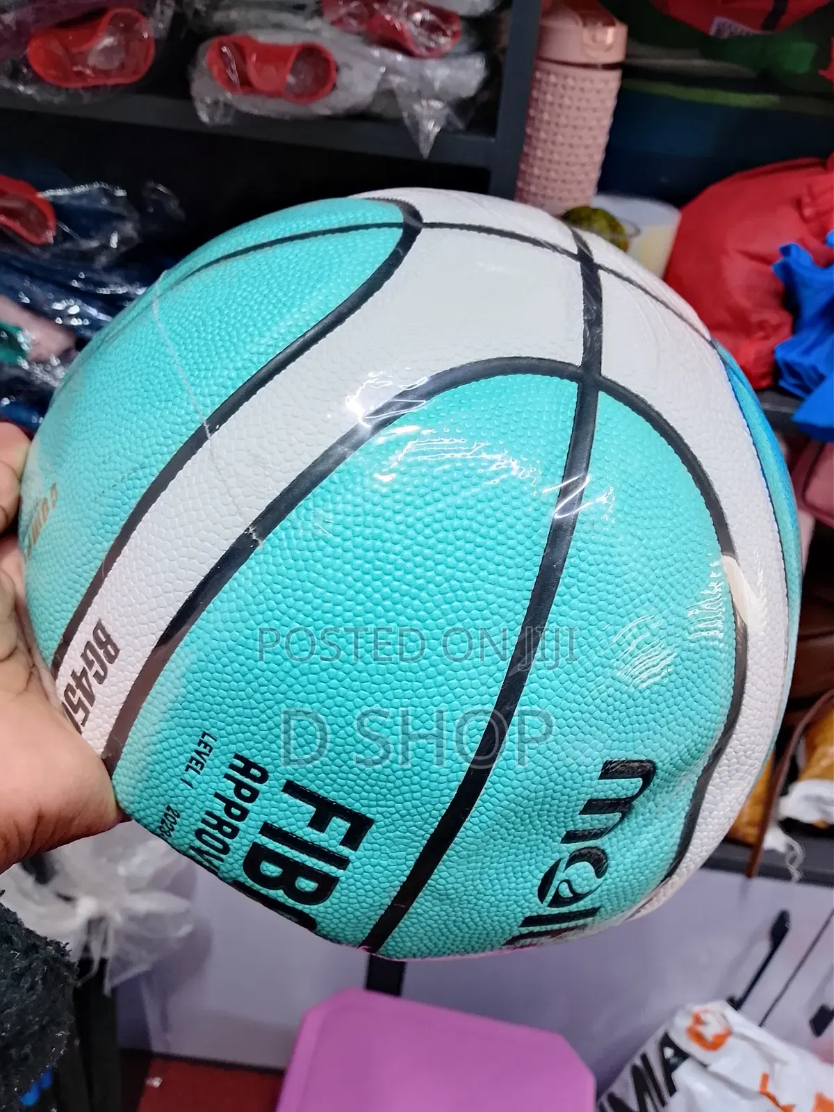 Blue Molten FIBA Approved Soccer Ball