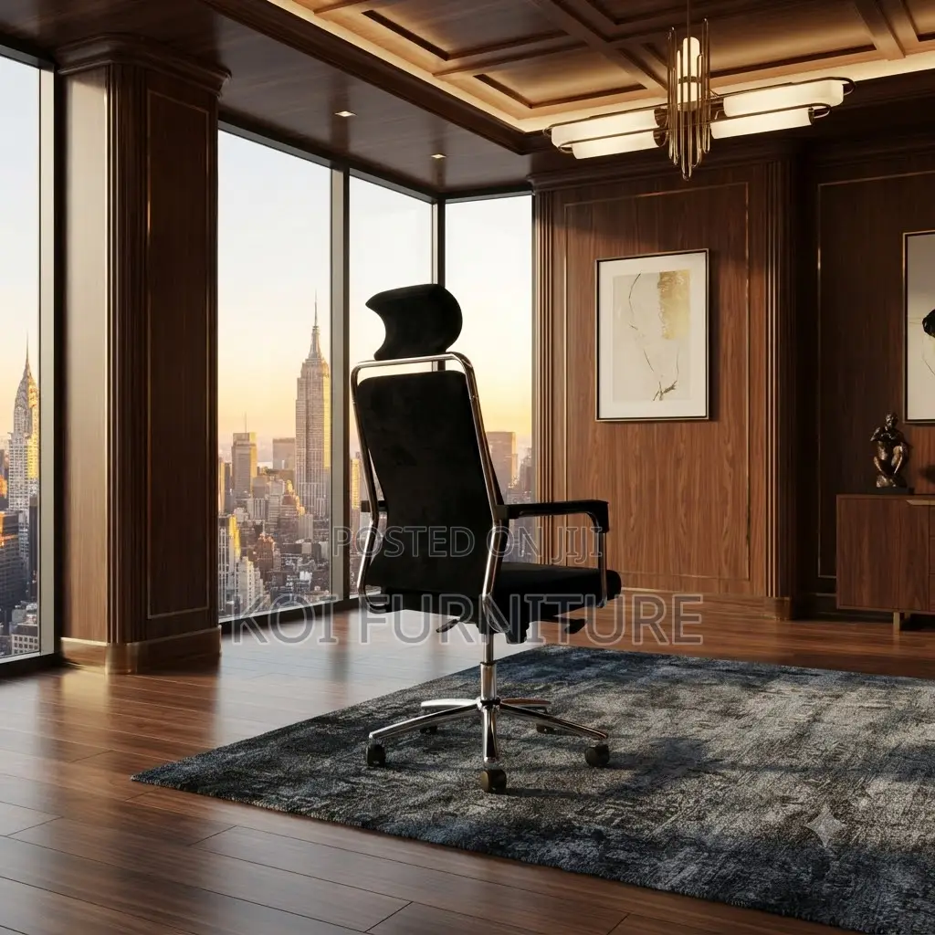 Office Chairs; High Back Metallic Executive Neolei Chair