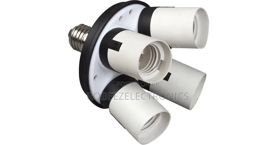Fancierstudio 4in1 Adapter Holder Bulb Light Splitter for Photo Studio