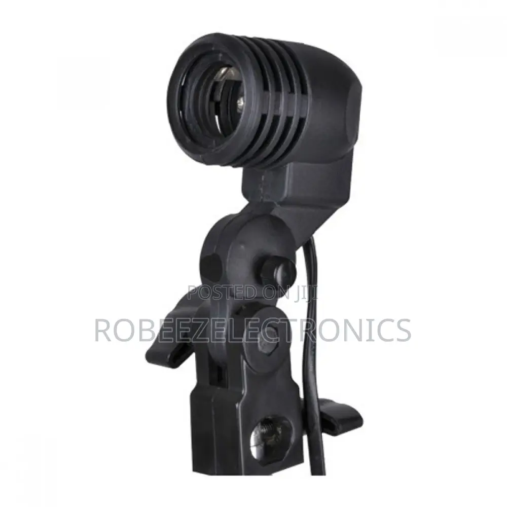 E27 Single Light Bulb Holder for Fluorescent Studio Lighting