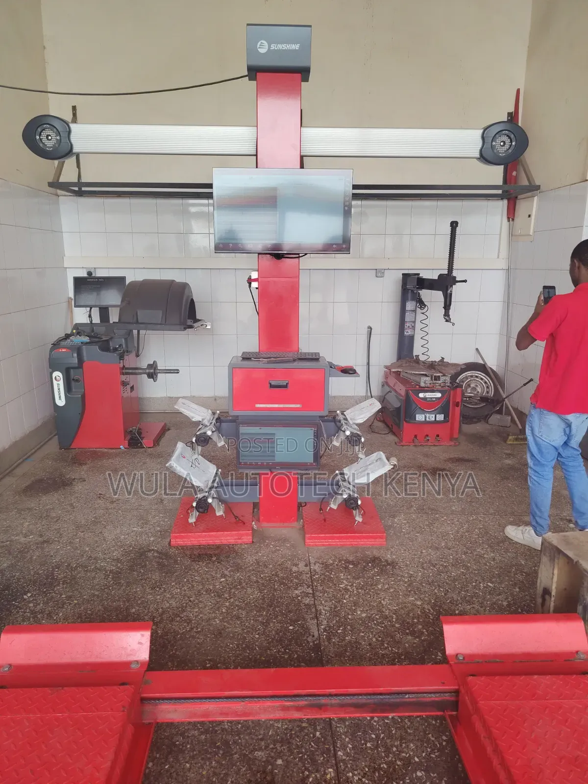 Use Friendly Interface Heavy Duty 3d Wheel Alignment System Sunshine
